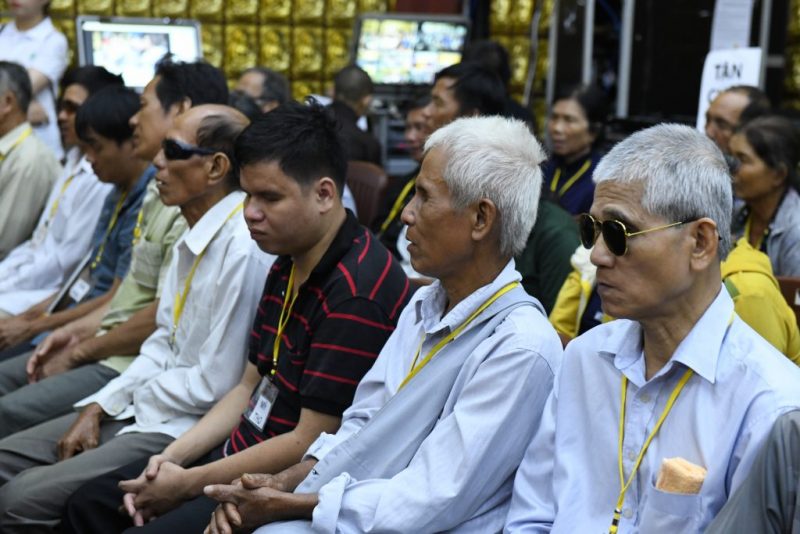 Tổng kết chương trình Trao tặng yêu thương cho 800 người khiếm thị (C231)