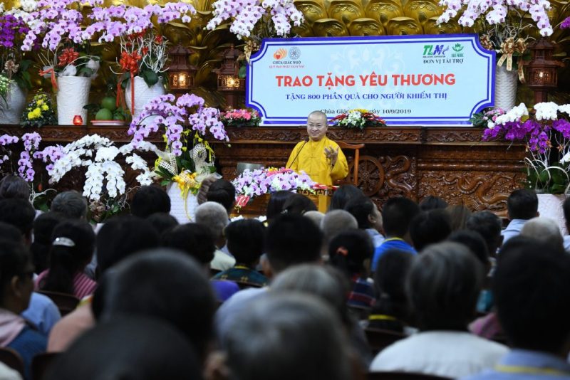 Tổng kết chương trình Trao tặng yêu thương cho 800 người khiếm thị (C231)