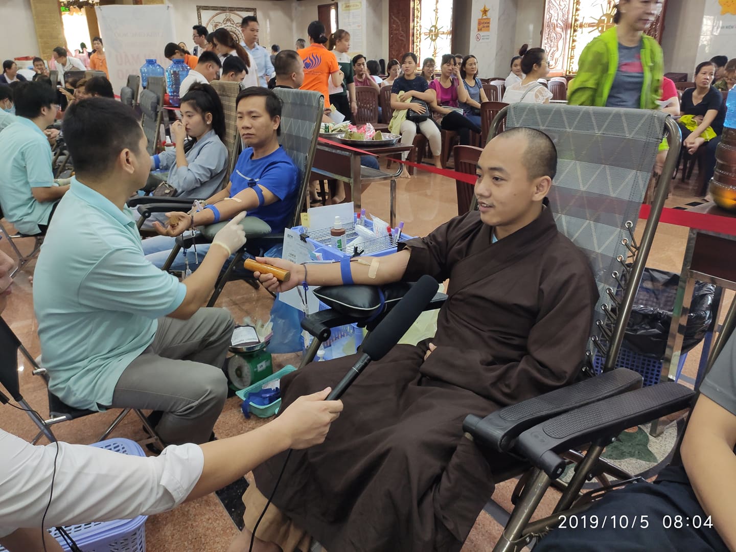 Hiến Máu Nhân Đạo Lần Thứ 30 Ngày 05.10.2019:  552 Người Đăng Ký Tham Gia