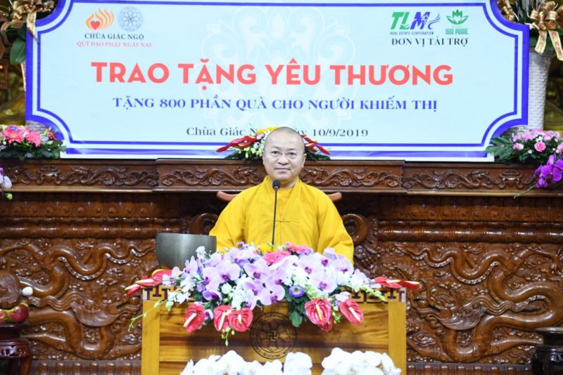 Tổng kết chương trình Trao tặng yêu thương cho 800 người khiếm thị (C231)