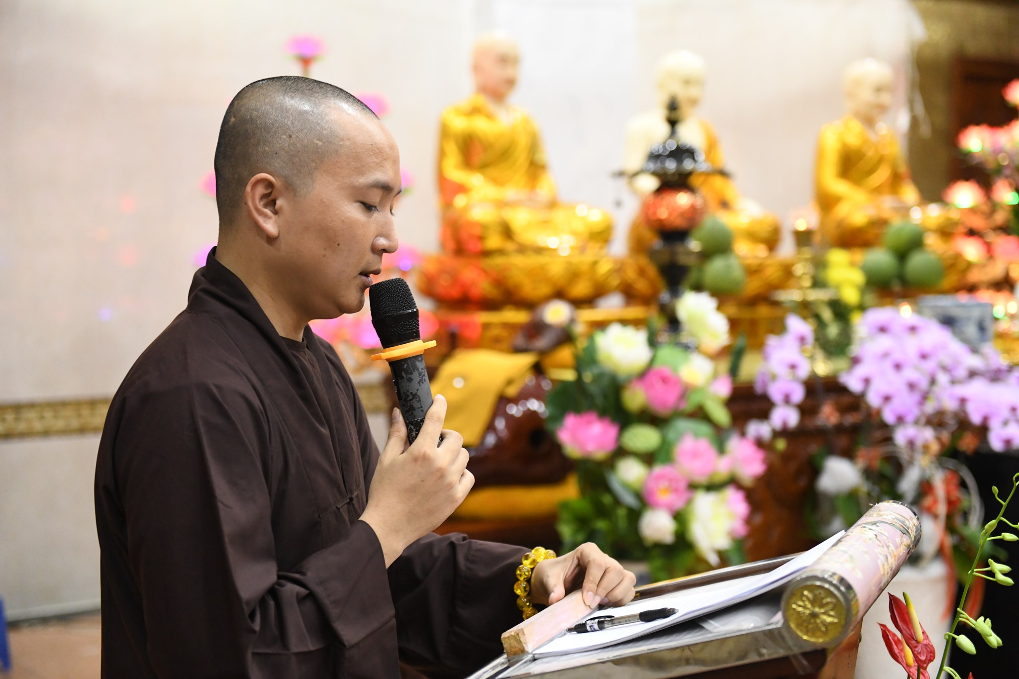 Chùa Giác Ngộ: Khai giảng lớp Bát Chánh đạo khóa 9