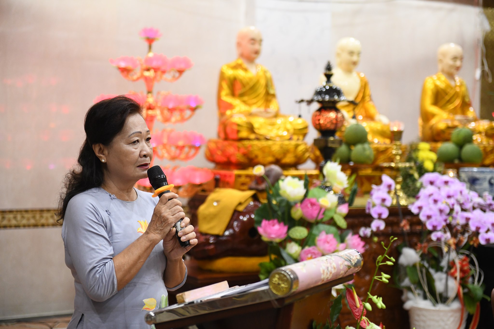 Chùa Giác Ngộ: Khai giảng lớp Bát Chánh đạo khóa 9