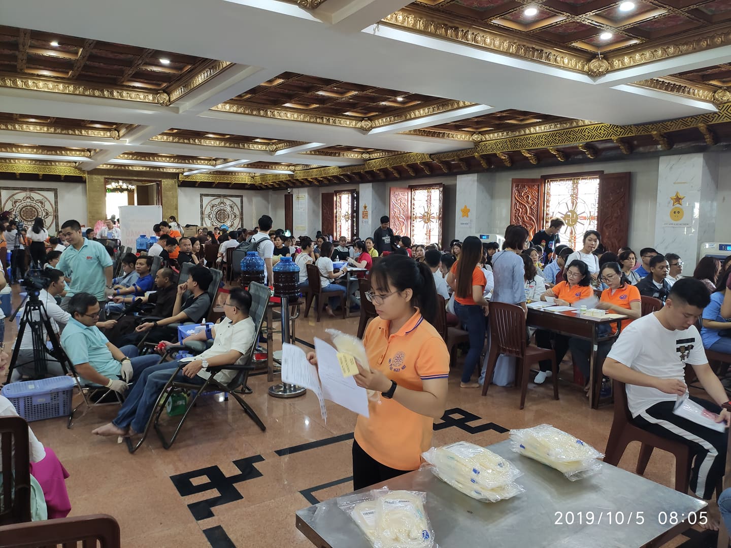 Hiến Máu Nhân Đạo Lần Thứ 30 Ngày 05.10.2019:  552 Người Đăng Ký Tham Gia