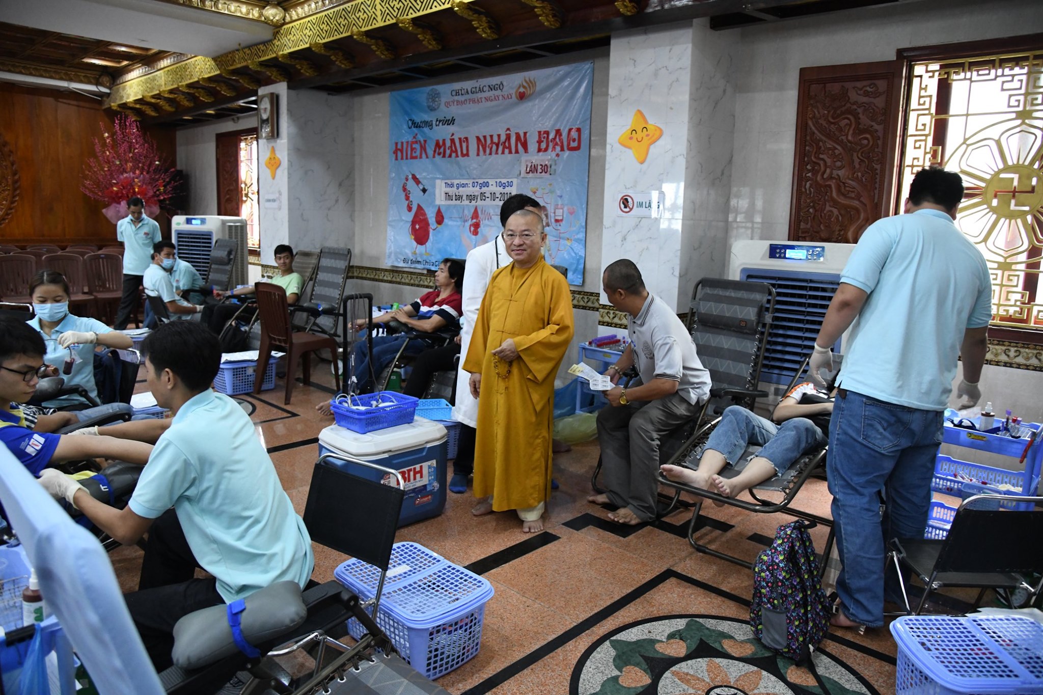 Hiến Máu Nhân Đạo Lần Thứ 30 Ngày 05.10.2019:  552 Người Đăng Ký Tham Gia