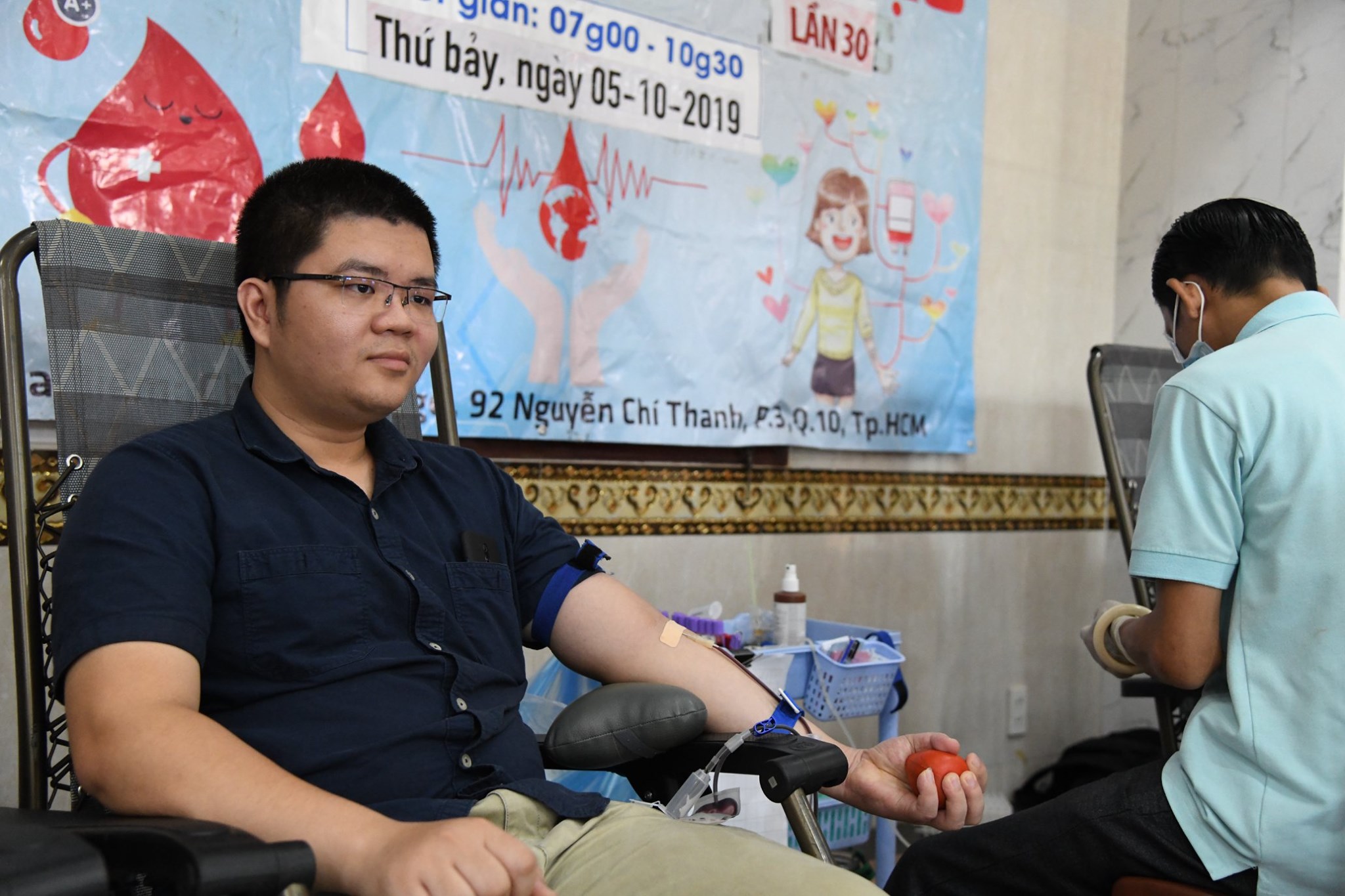 Hiến Máu Nhân Đạo Lần Thứ 30 Ngày 05.10.2019:  552 Người Đăng Ký Tham Gia