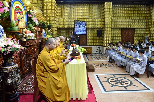 Chùa Giác Ngộ: 850 Người phát nguyện làm con Phật