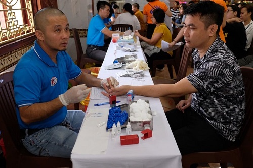 Chùa Giác Ngộ: 495 Người đăng ký hiến máu nhân đạo