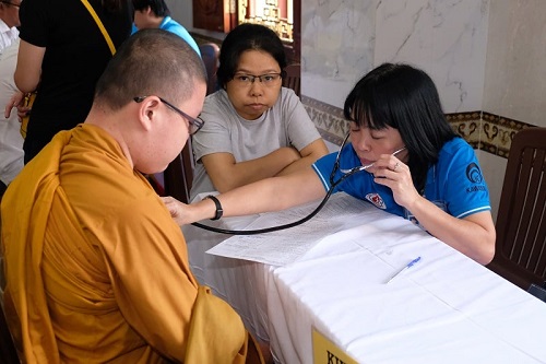 Chùa Giác Ngộ: 495 Người đăng ký hiến máu nhân đạo