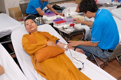 Chùa Giác Ngộ: 495 Người đăng ký hiến máu nhân đạo