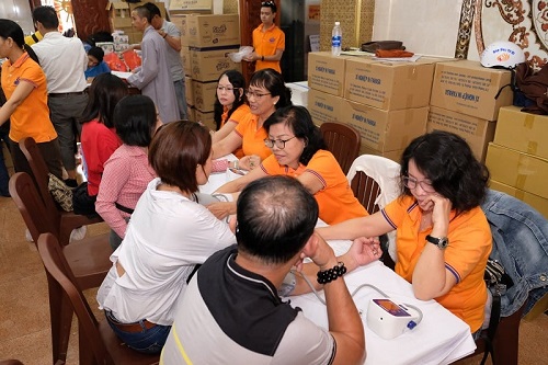 Chùa Giác Ngộ: 495 Người đăng ký hiến máu nhân đạo