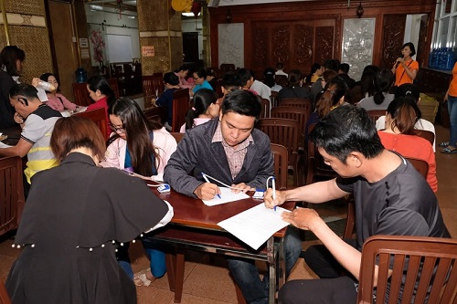 Chùa Giác Ngộ: 495 Người đăng ký hiến máu nhân đạo