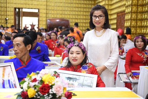 Chùa Giác Ngộ: Lễ Hằng Thuận cho 50 cặp khuyết tật