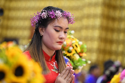 Chùa Giác Ngộ: Lễ Hằng Thuận cho 50 cặp khuyết tật