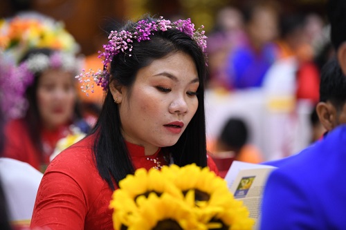 Chùa Giác Ngộ: Lễ Hằng Thuận cho 50 cặp khuyết tật