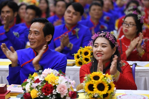 Chùa Giác Ngộ: Lễ Hằng Thuận cho 50 cặp khuyết tật