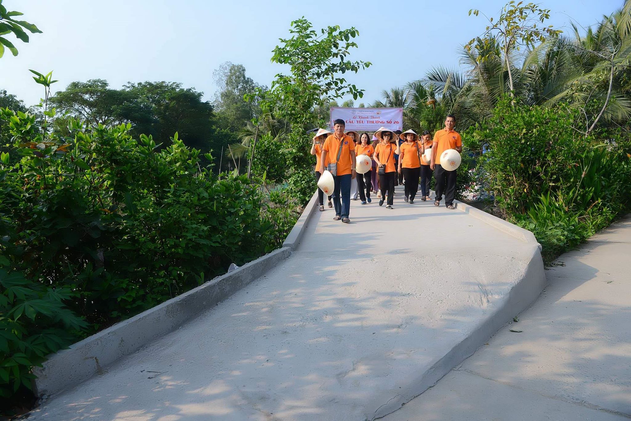 Quỹ Đạo Phật Ngày Nay khánh thành hai nhịp cầu số 25 và 26 tại tỉnh Tiền Giang