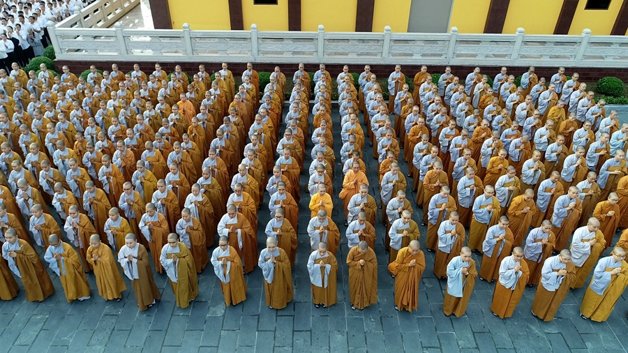 TP.HCM: Trang nghiêm lễ an vị tôn tượng Bồ-tát Quán Thế Âm