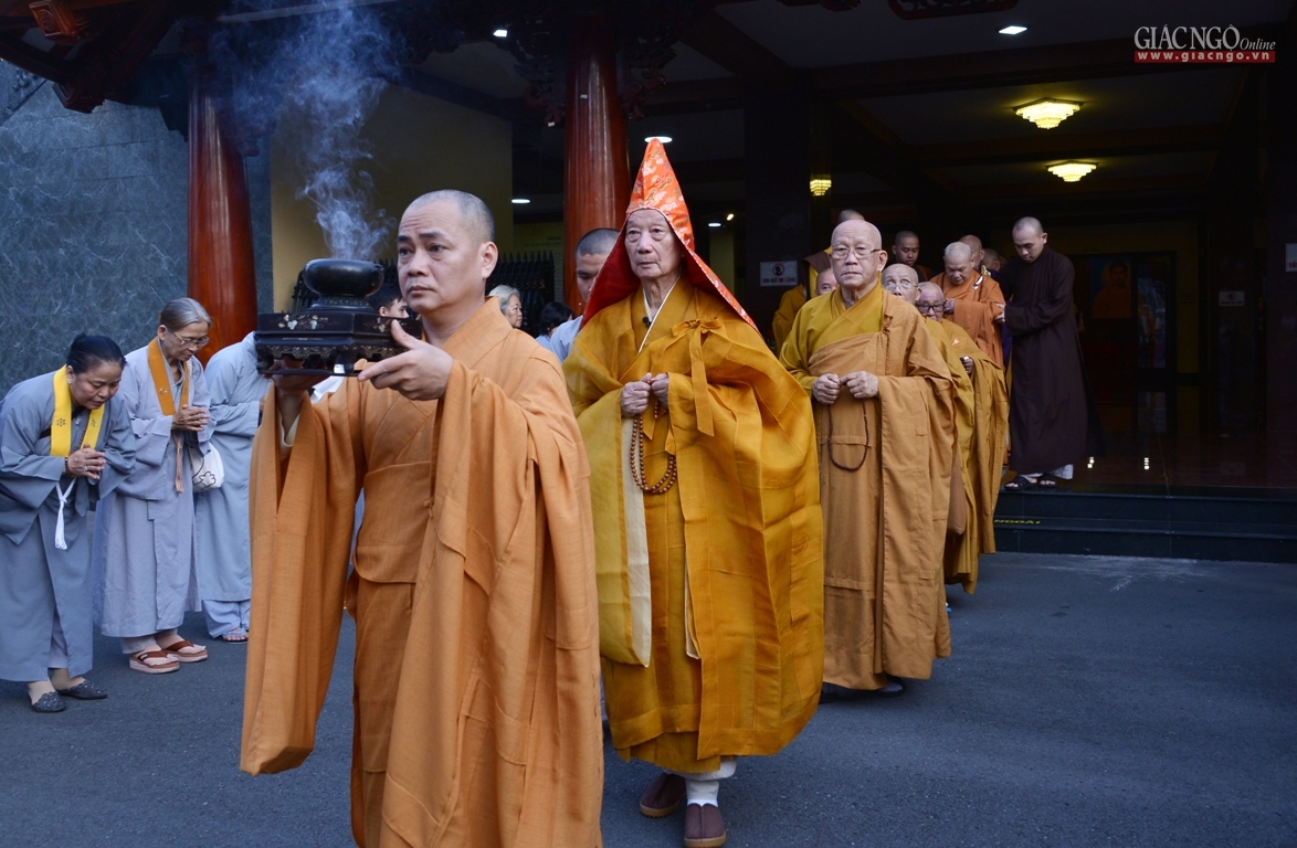 TP.HCM: Trang nghiêm lễ an vị tôn tượng Bồ-tát Quán Thế Âm