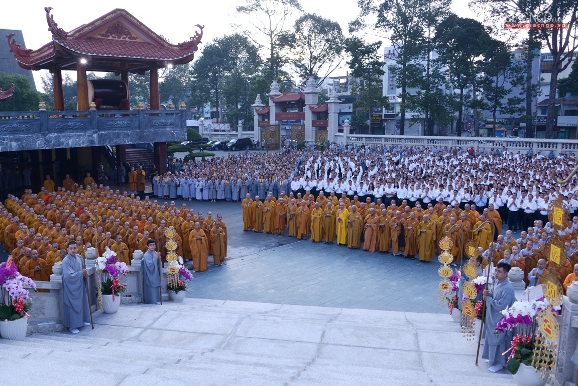 TP.HCM: Trang nghiêm lễ an vị tôn tượng Bồ-tát Quán Thế Âm