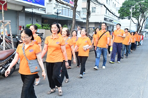 Sáng Thứ Bảy Ý Nghĩa Với Đi Bộ Đồng Hành “Vì Người Nghèo”