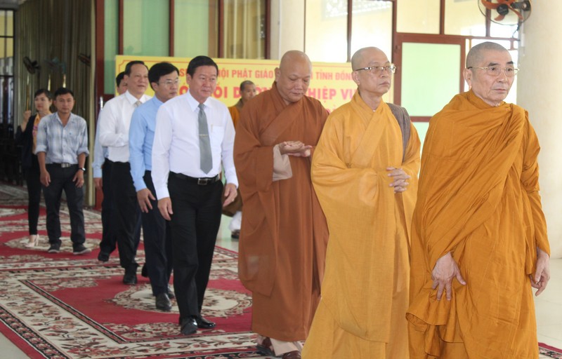 Đồng Nai:Khai mạc khóa bồi dưỡng nghiệp vụ hành chính và trụ trì