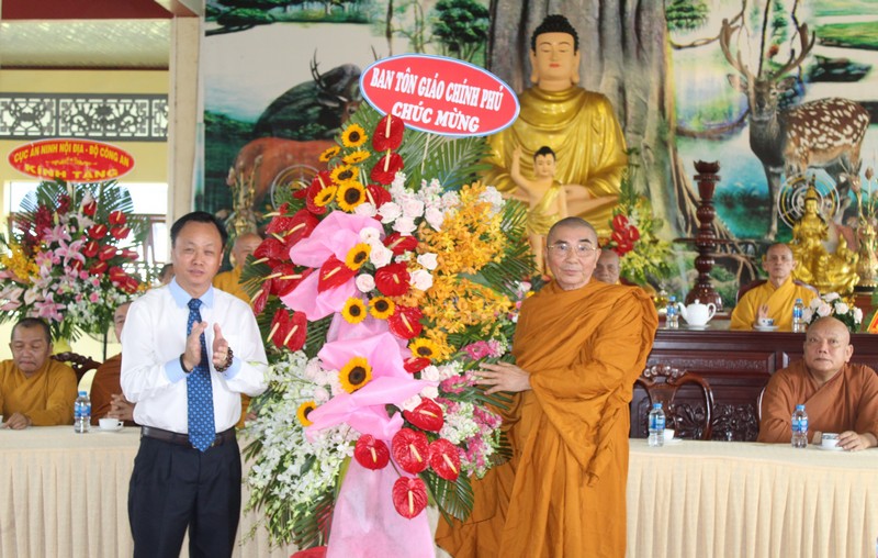 Đồng Nai:Khai mạc khóa bồi dưỡng nghiệp vụ hành chính và trụ trì