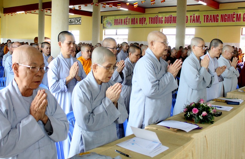 Đồng Nai:Khai mạc khóa bồi dưỡng nghiệp vụ hành chính và trụ trì