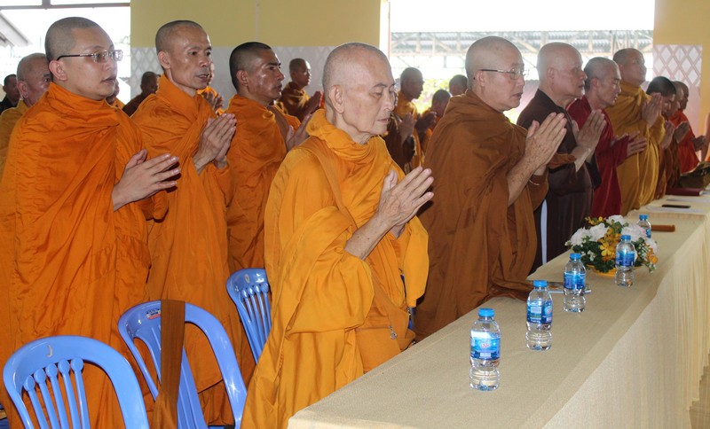 Đồng Nai:Khai mạc khóa bồi dưỡng nghiệp vụ hành chính và trụ trì