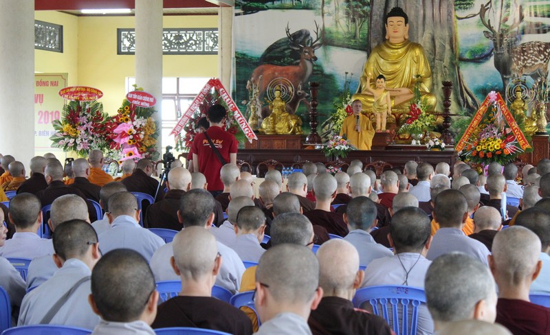 Đồng Nai:Khai mạc khóa bồi dưỡng nghiệp vụ hành chính và trụ trì