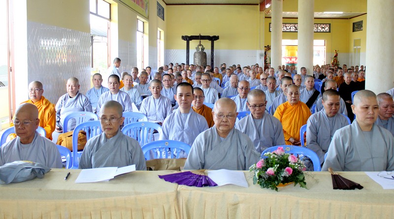 Đồng Nai:Khai mạc khóa bồi dưỡng nghiệp vụ hành chính và trụ trì