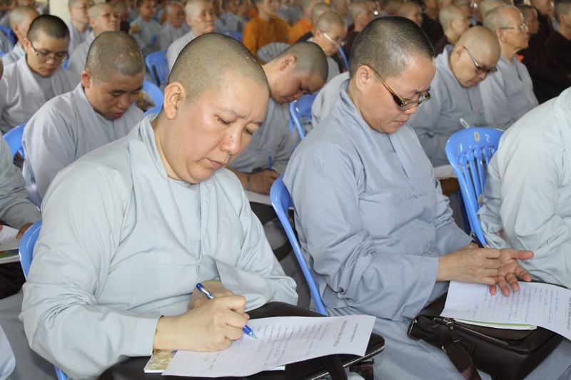 Đồng Nai:Khai mạc khóa bồi dưỡng nghiệp vụ hành chính và trụ trì