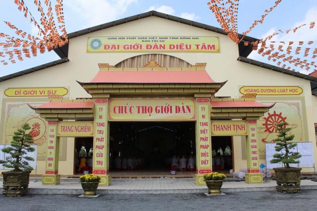Đồng Nai: 2.864 Giới Tử Tham Dự Đại Giới Đàn Diệu Tâm
