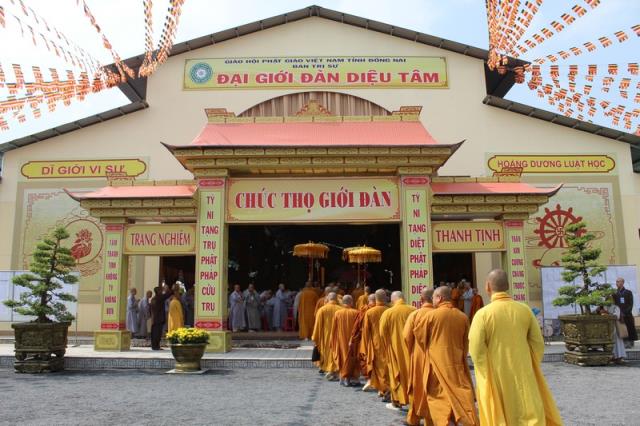 Đồng Nai: 2.864 Giới Tử Tham Dự Đại Giới Đàn Diệu Tâm
