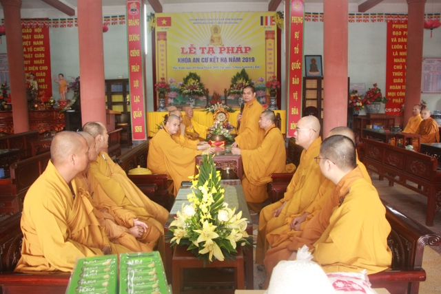 Thái Bình: Trường hạ chùa Thánh Long tác pháp tự tứ