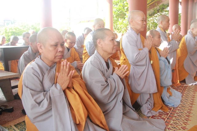 Thái Bình: Trường hạ chùa Thánh Long tác pháp tự tứ