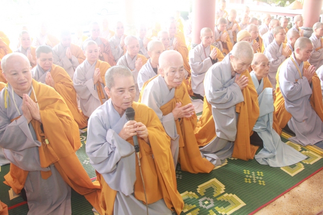 Thái Bình: Trường hạ chùa Thánh Long tác pháp tự tứ
