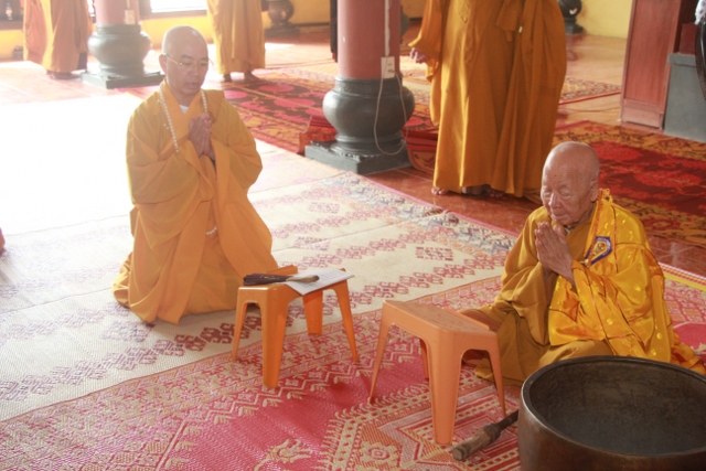 Thái Bình: Trường hạ chùa Thánh Long tác pháp tự tứ