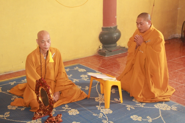 Thái Bình: Trường hạ chùa Thánh Long tác pháp tự tứ
