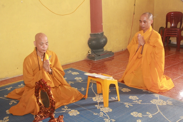 Thái Bình: Trường hạ chùa Thánh Long tác pháp tự tứ