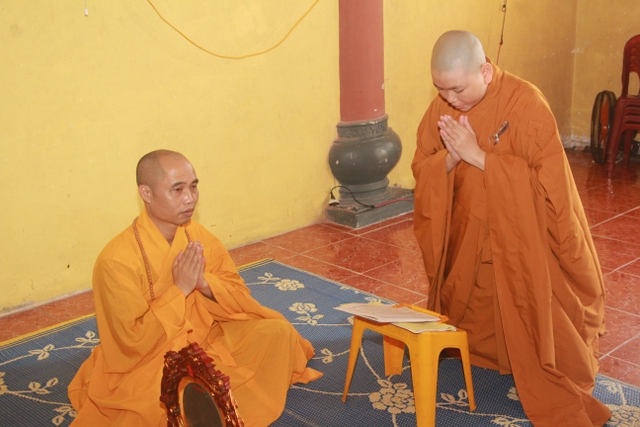Thái Bình: Trường hạ chùa Thánh Long tác pháp tự tứ
