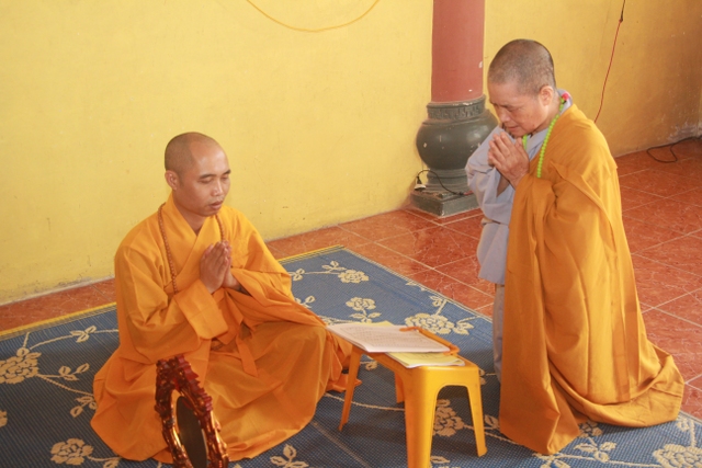 Thái Bình: Trường hạ chùa Thánh Long tác pháp tự tứ