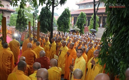 [TOÀN CẢNH] Di quan Đại lão Hòa thượng Thích Trí Quang trà-tỳ
