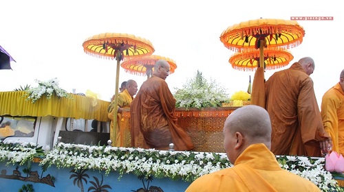 [TOÀN CẢNH] Di quan Đại lão Hòa thượng Thích Trí Quang trà-tỳ