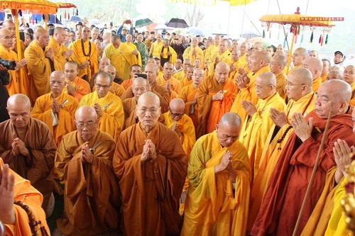 [TOÀN CẢNH] Di quan Đại lão Hòa thượng Thích Trí Quang trà-tỳ