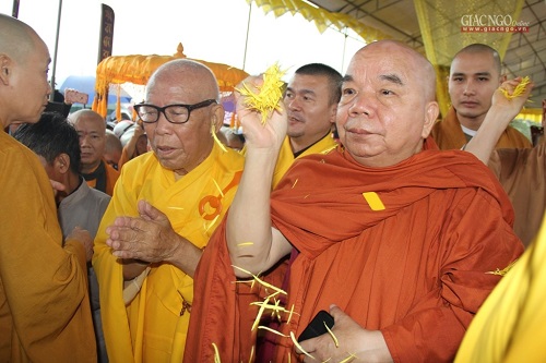 [TOÀN CẢNH] Di quan Đại lão Hòa thượng Thích Trí Quang trà-tỳ