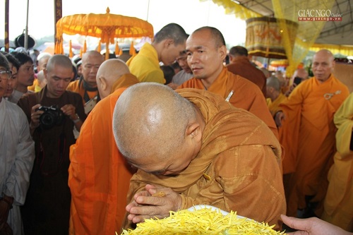 [TOÀN CẢNH] Di quan Đại lão Hòa thượng Thích Trí Quang trà-tỳ