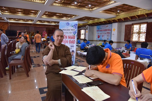 Chùa Giác Ngộ: Hơn 450 Người Đăng Ký Tham Gia Hiến Máu Trong Ngày 02.11.2019 (HM31)