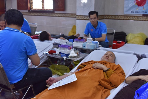 Chùa Giác Ngộ: Hơn 450 Người Đăng Ký Tham Gia Hiến Máu Trong Ngày 02.11.2019 (HM31)