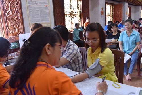 Chùa Giác Ngộ: Hơn 450 Người Đăng Ký Tham Gia Hiến Máu Trong Ngày 02.11.2019 (HM31)