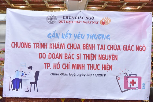 Chương Trình “Gắn Kết Yêu Thương”  - Khám Chữa Bệnh Cho Tăng Đoàn  Và Phật Tử Tại Chùa Giác Ngộ